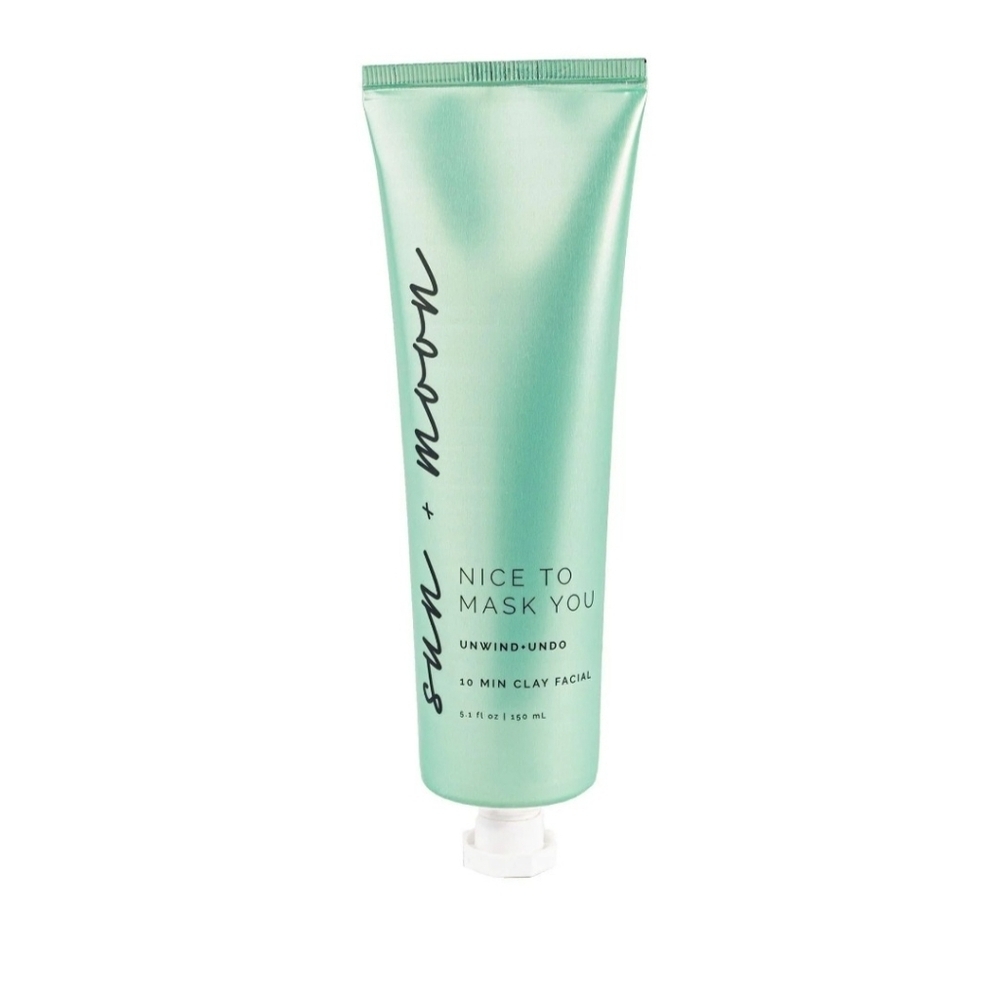 Sun + Moon Nice To Mask You 10 Min Clay Mask 5.1 fl oz NEW Unwind Undo Detoxify